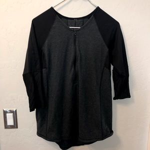 Lululemon Baseball Style 3/4 Zip Shirt
